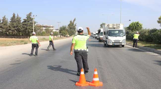 Hatay'da toplu ulaşım araçlarında Kovid-19 denetimi