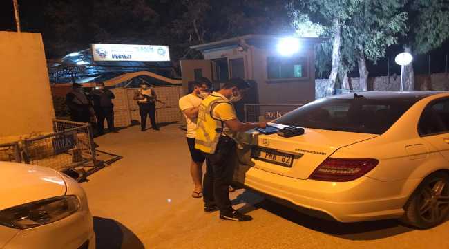 Hatay'da trafikte makas atan sürücüye ceza 