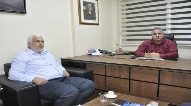 HÜDAPAR İl Başkanı Demir, AA Adana Bölge Müdürü Firik'i ziyaret etti