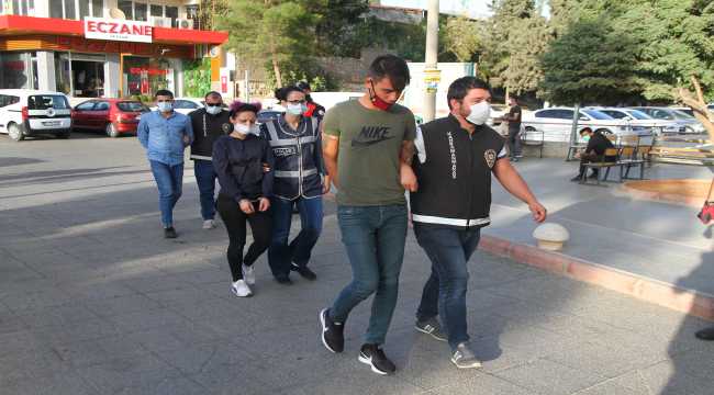Kahramanmaraş'ta Gasp yapan 3 kişi tutuklandı