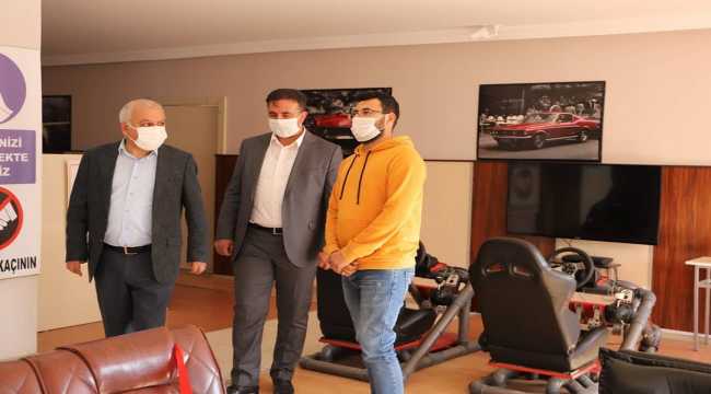 Kaman Belediye Başkanı Çolak, Kovid-19 denetimlerine katıldı
