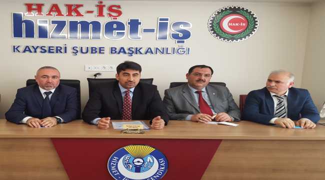 Kayseri'de Hizmet-İş Sendikası'ndan vefa ve dayanışma koşusu 