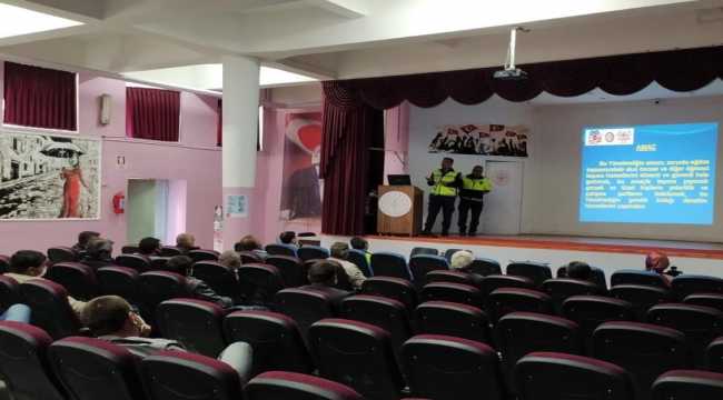 Kayseri'de jandarma okul taşıtlarını denetledi