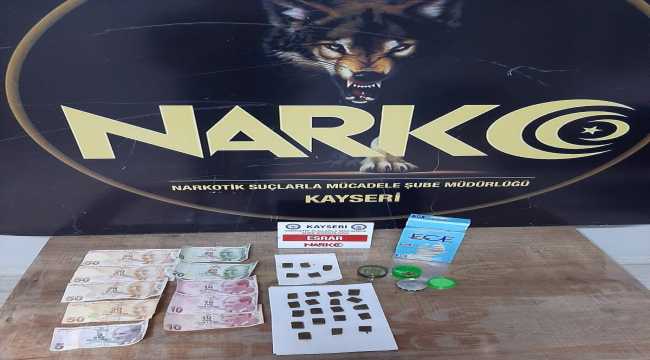 Kayseri'de uyuşturucu operasyonu