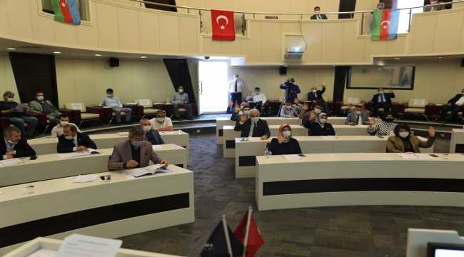 Kocasinan Belediye Meclisi, Azerbaycan için tek yürek oldu 