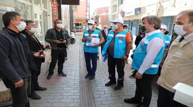 Konya, Aksaray, Afyonkarahisar ve Karaman'da Kovid-19 denetimi yapıldı