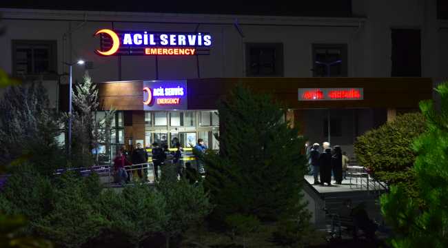 Konya'da taziye evinin tabanı çöktü: 11 yaralı