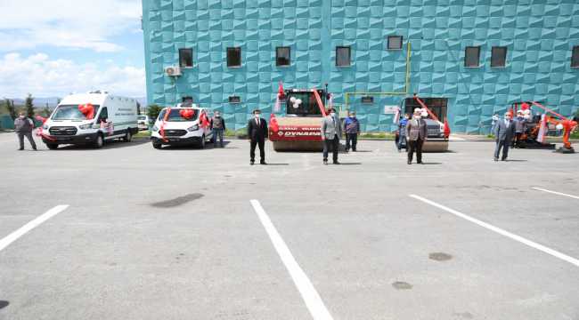 Melikgazi Belediyesi araç filosunu genişletti