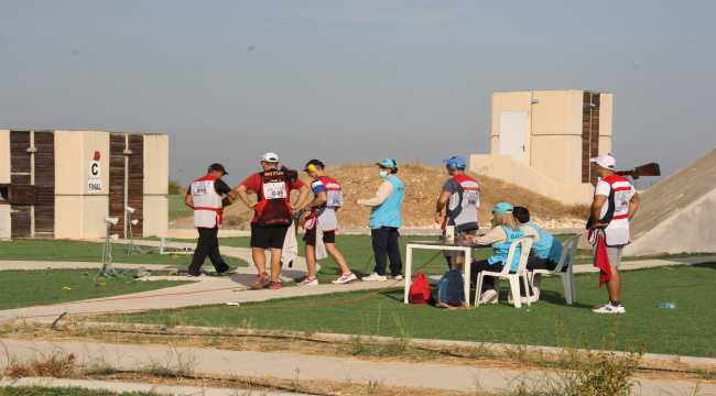 Mersin'de atıcılık branşında düzenlenen 