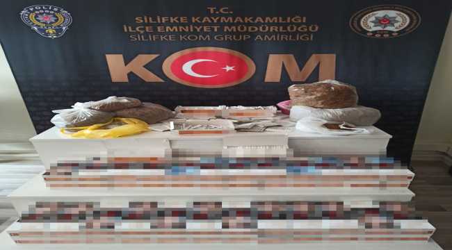 Mersin'de kaçakçılık ve uyuşturucu operasyonu: 4 gözaltı