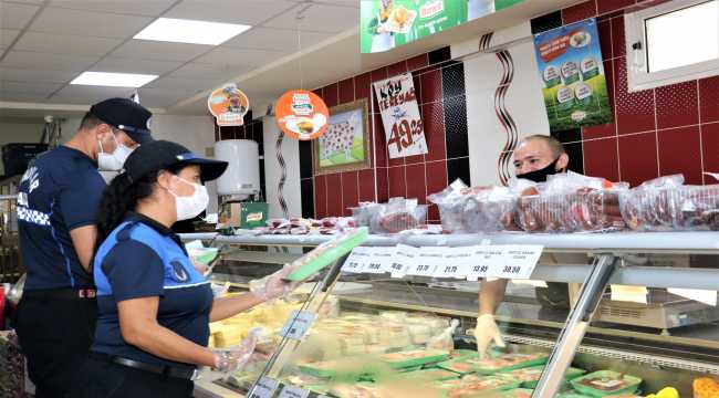 Mersin'de Kovid-19 denetimi yapıldı