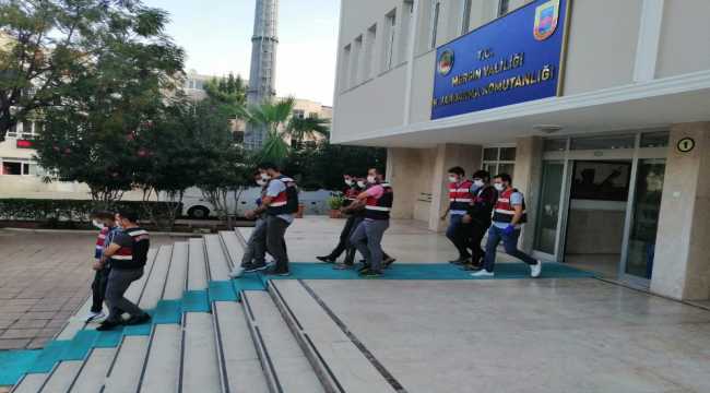 Mersin'de terör örgütü YPG/PKK operasyonunda 4 şüpheli yakalandı