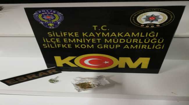 Mersin'de uyuşturucu operasyonu: 2 gözaltı