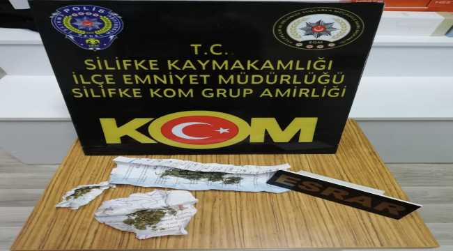 Mersin'de uyuşturucu operasyonu: 2 gözaltı