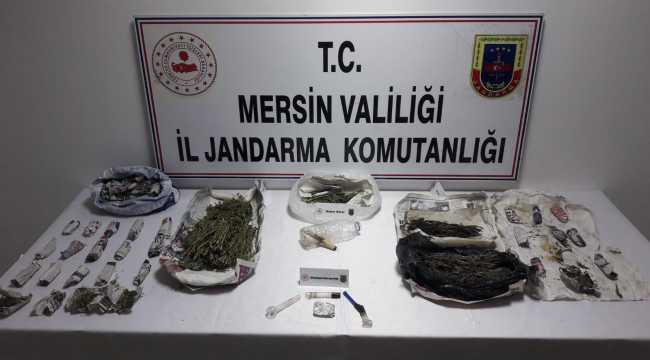 Mersin'de uyuşturucu operasyonunda bir şüpheli yakalandı