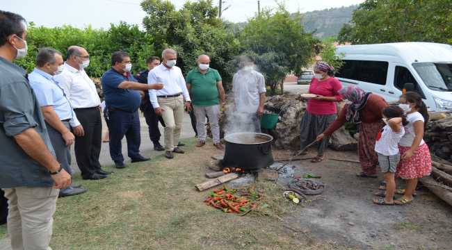 Mezitli Kaymakamı Ahmet Erdoğdu'dan mahalle ziyaretleri