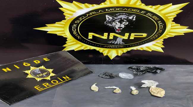 Niğde'de uyuşturucu operasyonları: 4 gözaltı
