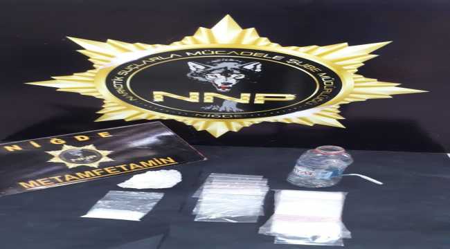 Niğde'de uyuşturucuyla mücadele 