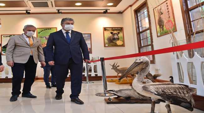 Osmaniye Valisi Yılmaz'dan, Yaban Hayatı Geliştirme Sahası'nda inceleme 