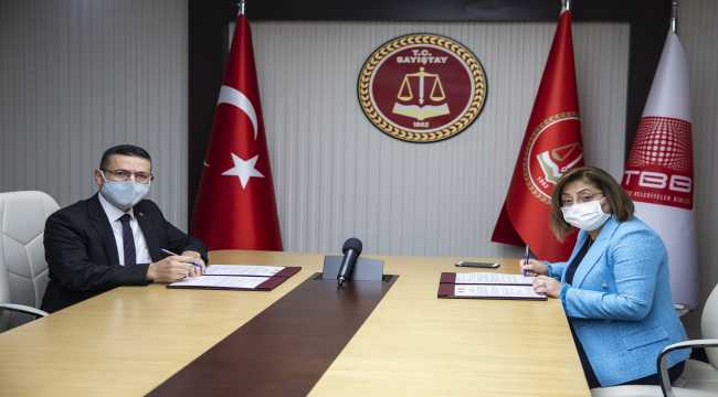 Sayıştay ile Türkiye Belediyeler Birliği arasında iş birliği protokolü imzalandı