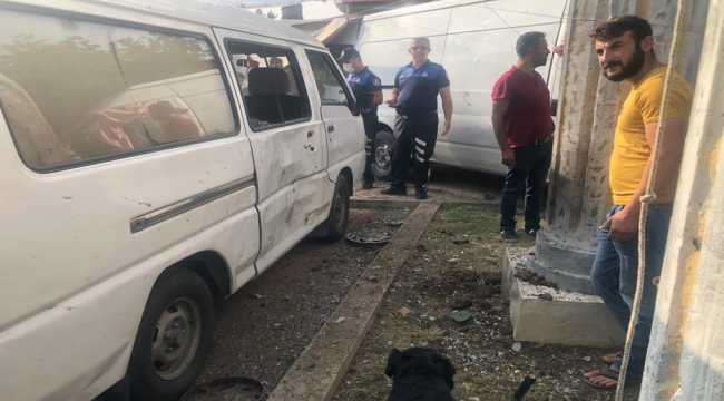 Serik'te patlayan elektrik panosu yandı