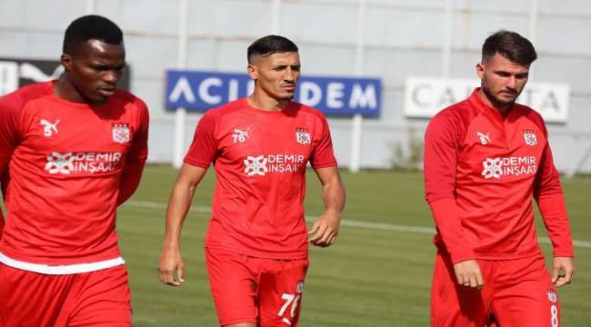 Sivasspor'da Maccabi Tel-Aviv mesaisi başladı