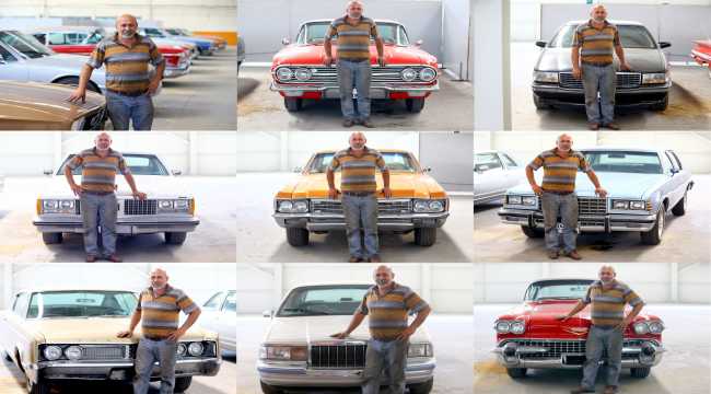 Tutkunu olduğu klasik otomobilleri hurdadan alıp eski ihtişamına kavuşturuyor