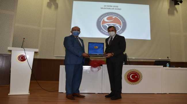 Vali Sezer, muhtarlarla bir araya geldi 