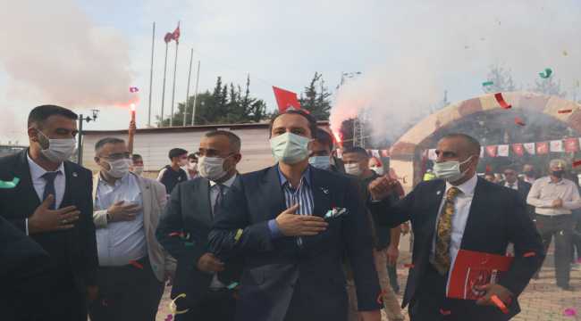 Yeniden Refah Partisi Genel Başkanı Fatih Erbakan gazetecilerle bir araya geldi
