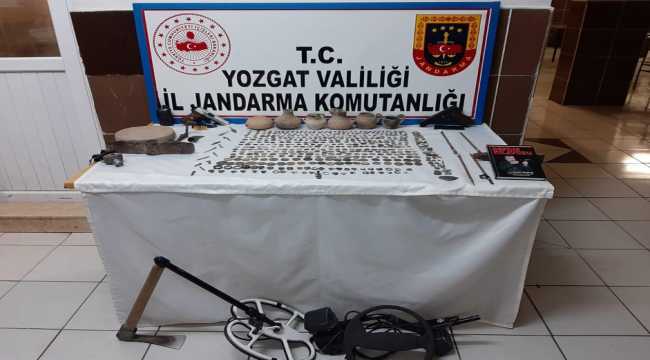 Yozgat'ta 561 parça tarihi eser ele geçirildi