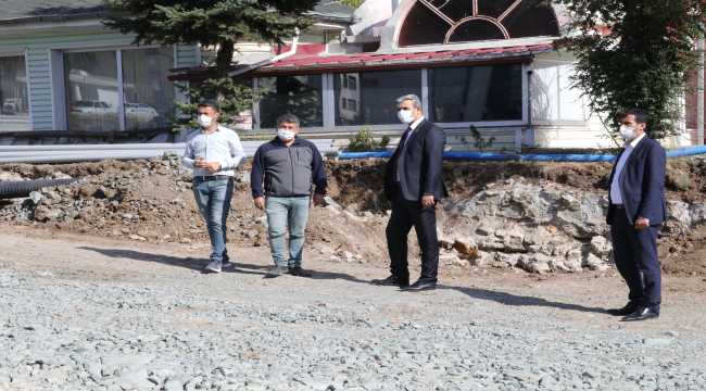 Yozgat'ta meydan düzenleme çalışmaları sürüyor