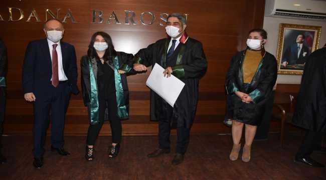 Adana Barosu’nda ruhsat töreni