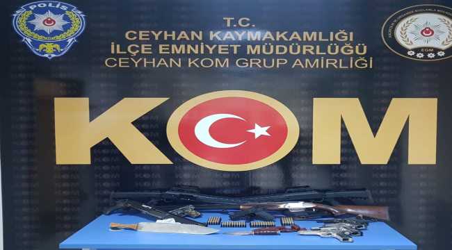 Adana'da silah kaçakçılığı operasyonu: 3 gözaltı