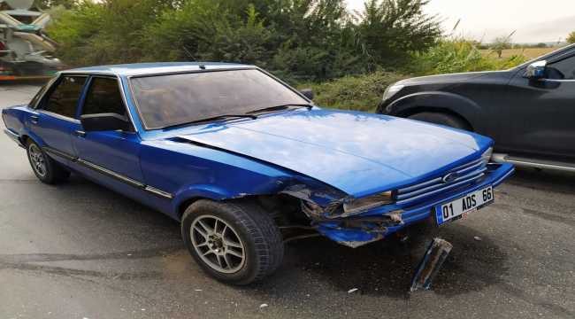 Adana'da trafik kazası: 1 yaralı