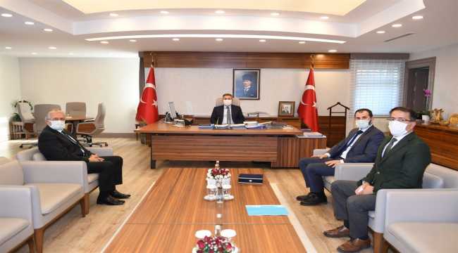 Adana Valisi Süleyman Elban'a ziyaret