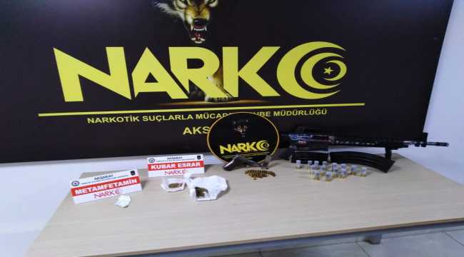 Aksaray'da uyuşturucu tacirleri tutuklandı