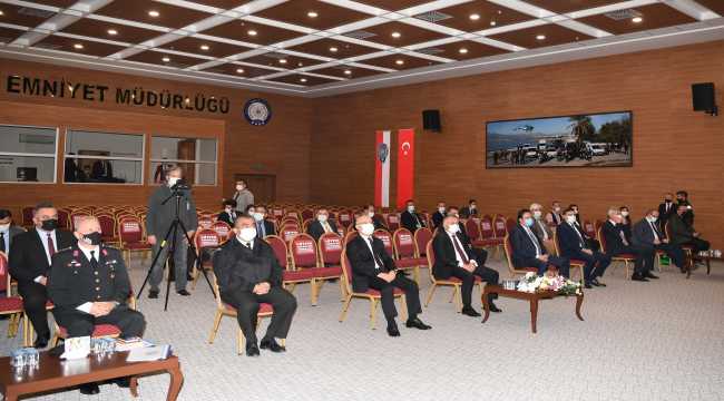 Antalya'da uyuşturucu ile mücadelede risk durumu değerlendirme toplantısı yapıldı