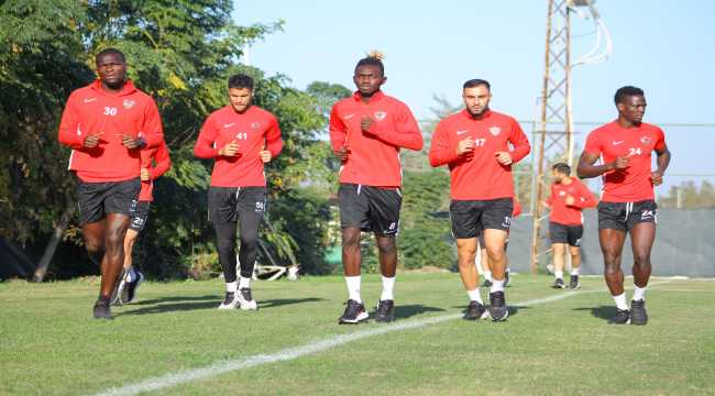 Atakaş Hatayspor, Karacabey Belediyespor maçı hazırlıklarına başladı