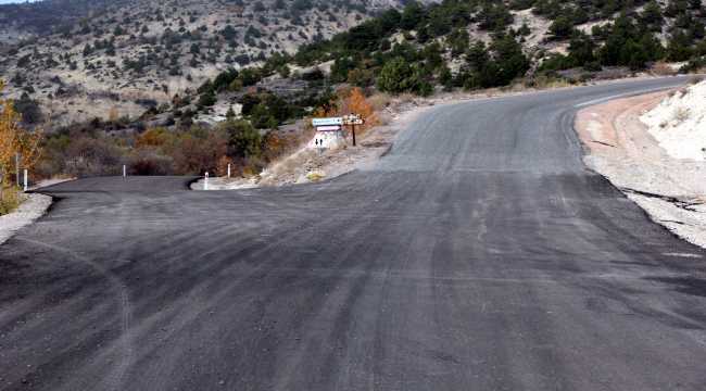 Beypazarı'nda asfaltlama çalışmaları