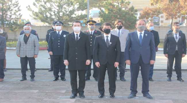 Büyük Önder Atatürk Tomarza'da anıldı