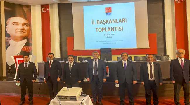 CHP'li Salıcı, milletvekili çıkaramadıkları 7 ilin il başkanıyla görüştü: