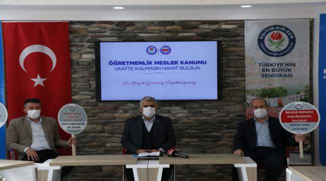 Eğitim-Bir-Sen'den Öğretmenlik Meslek Kanunu talebi