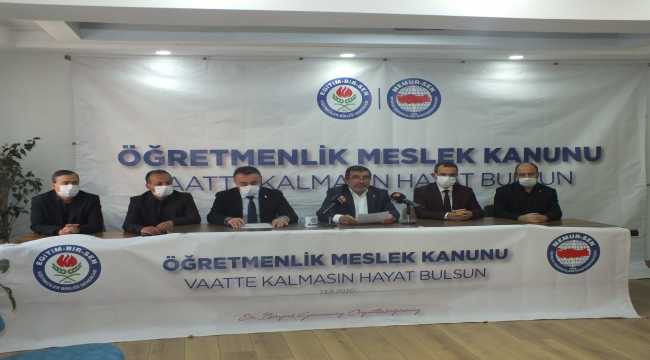 Eğitim-Bir-Sen Sivas Şube Başkanı Temiz, 