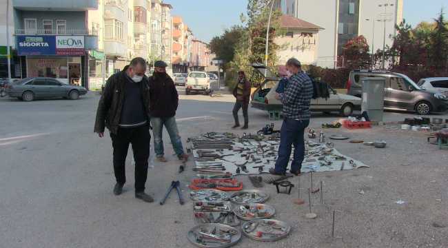 Elbistan'da eski eşya pazarına ilgi