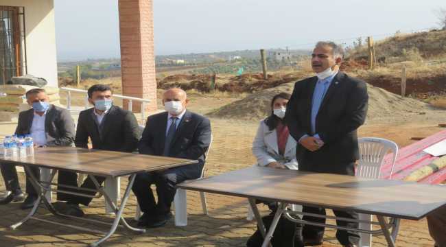 FAO Program Sorumlusu Ahaduzzaman'dan zeytin yetiştiriciliği kursiyerlerine ziyaret