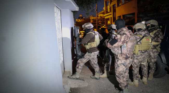 Hatay'da aranan şüphelilere yönelik operasyon: 6 gözaltı