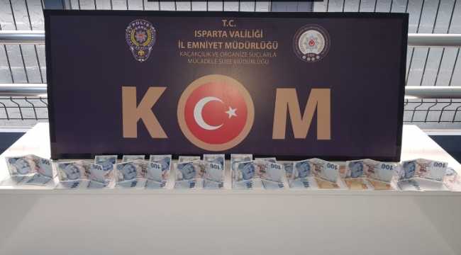 Isparta'da sahte para operasyonu