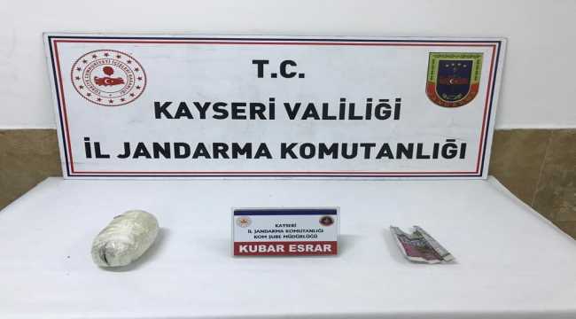 Yolcu otobüsünde uyuşturucu ele geçirildi
