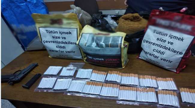 Kırıkkale'de kaçak tütün ele geçirildi