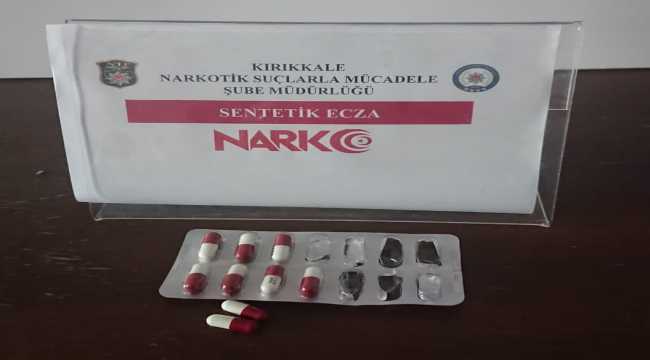 Kırıkkale'de uyuşturucu operasyonunda 1 şüpheli tutuklandı